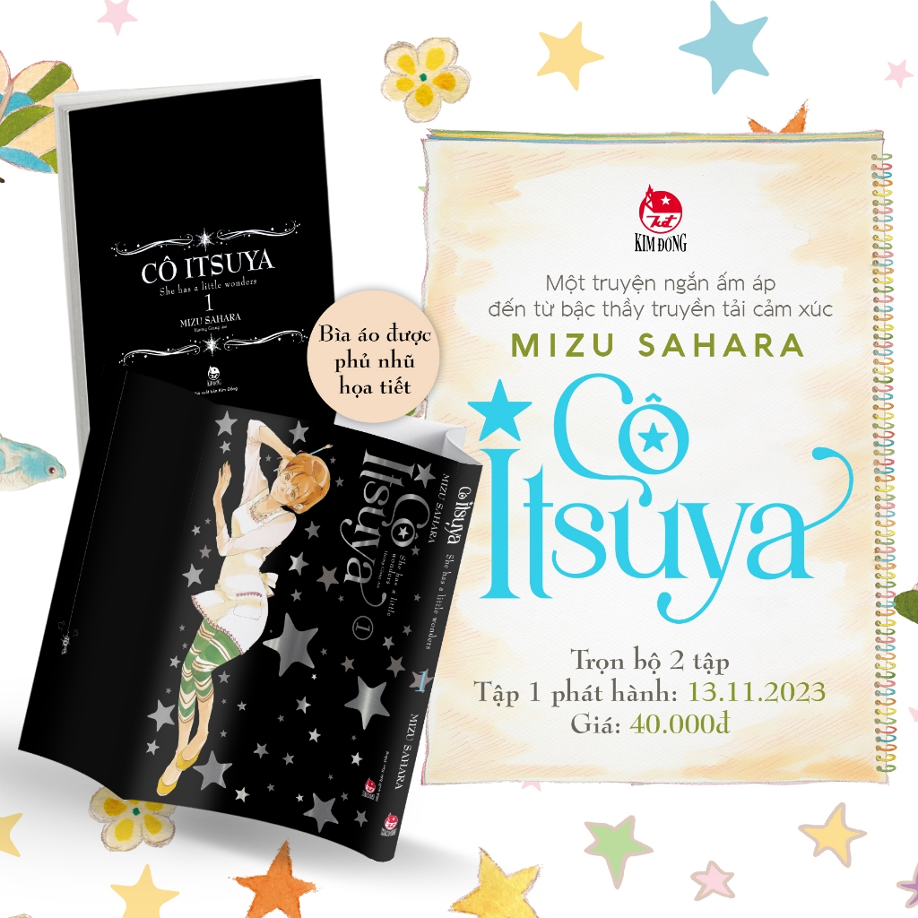 Cô Itsuya trọn bộ 2 tập - Mới 100% kèm hình dán