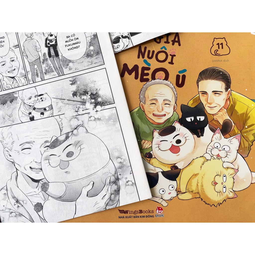 Chú già nuôi mèo ú - Kim Đồng