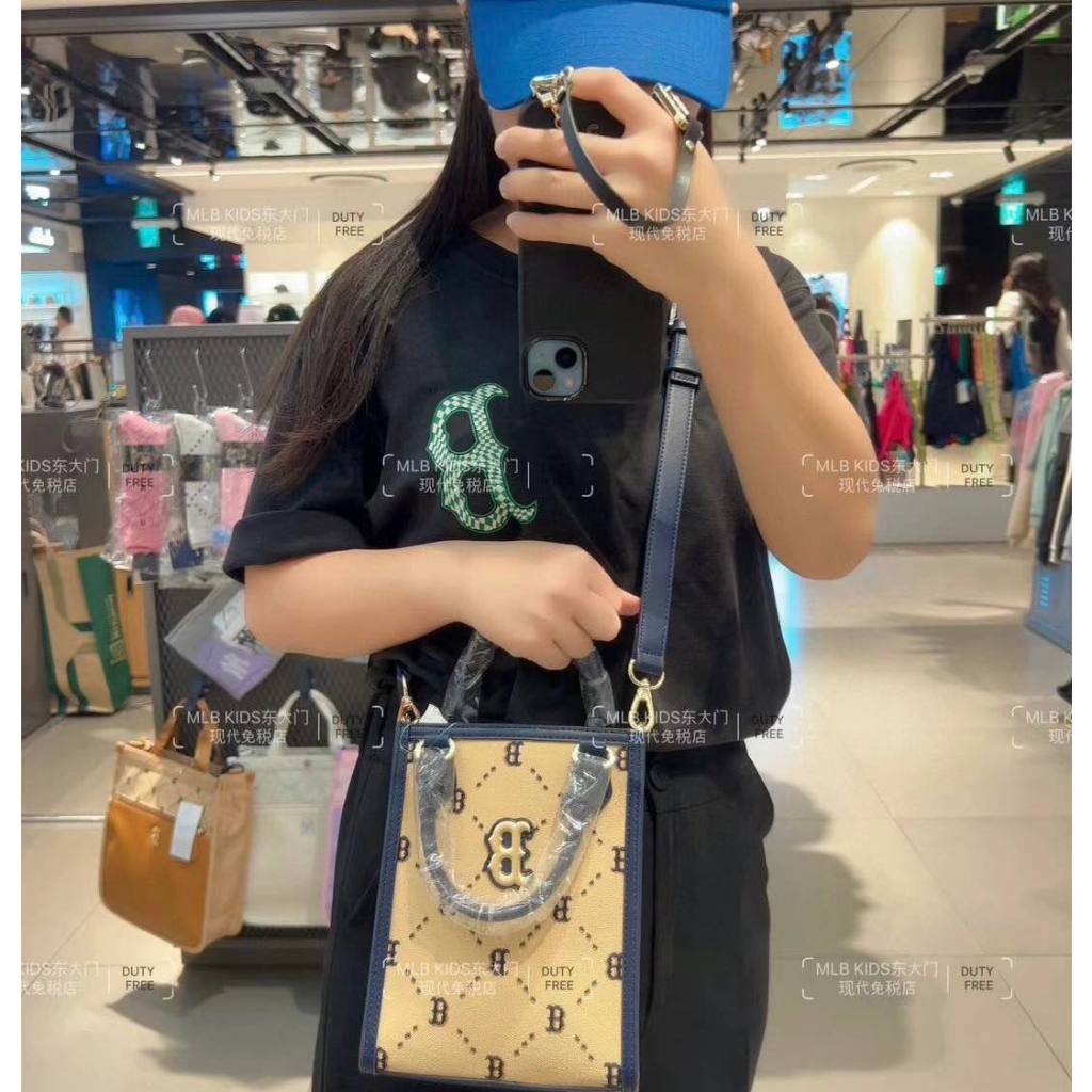 Túi MLB đeo chéo handphone dia Mono unisex nam nữ 2023 thời trang