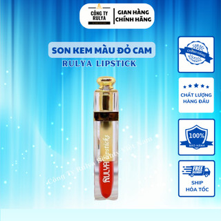 [ CHÍNH HÃNG] Son Kem RULYA LIPSTICK Màu Đỏ Cam Trẻ Trung
