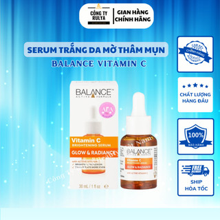 Serum Trắng Da Balance Active Formula Vitamin C Brightening 30ml Hỗ Trợ Mờ Thâm trong 7 ngày