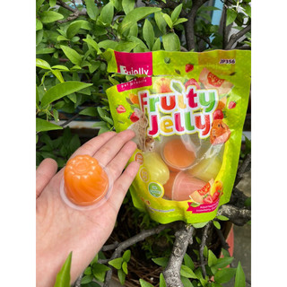 1 viên pudding trái cây jolly, thạch jolly cho hamster thỏ bọ nhím kiểng