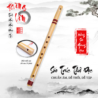 Sáo dọc học thổi sáo trúc sau 10 phút - Xưởng Sáo Hoàng Lâm