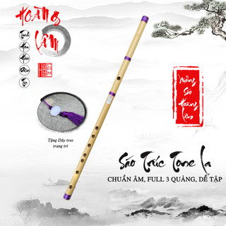 Sáo Trúc Tone La A4 HL59- Tiếng Sáo Mộc Mạc Xưởng Sáo Hoàng Lâm