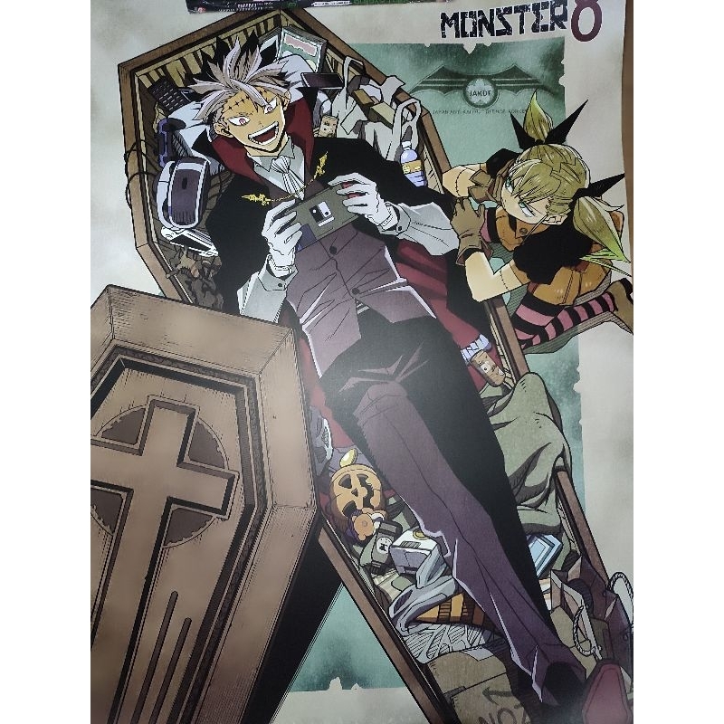 poster monster #8, tokyo revenger trạm sách ipm