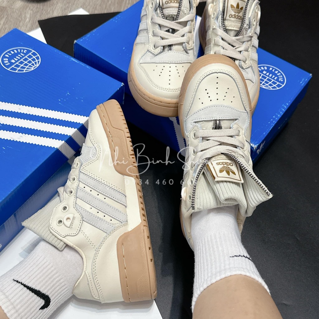 Giày Thể Thao Rivalry Low Đế Nâu, Giày Sneaker Nam Nữ, Giày Đi Học Siêu Hot