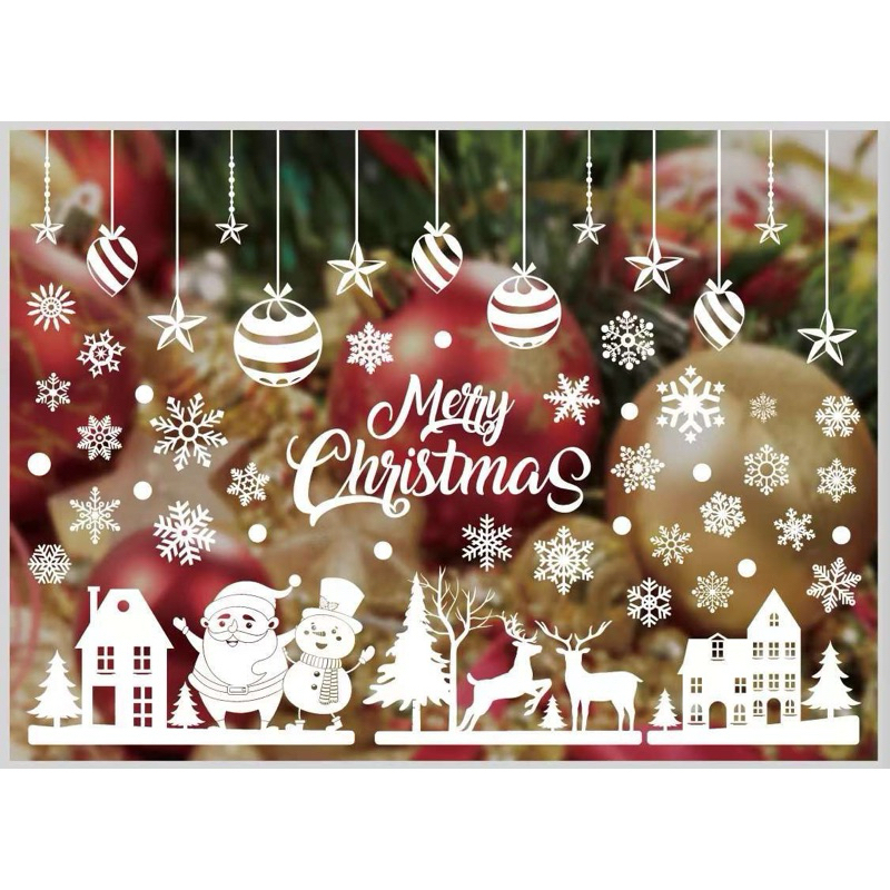 Decal Dán Kính Trang Trí Noel, Giáng Sinh 2023 - 1 Tấm