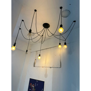 Đèn thả nhện 10 đui (gồm bóng)