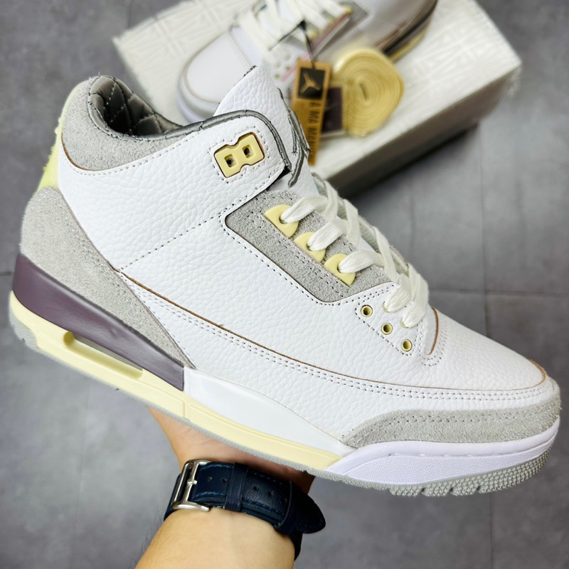 Giày Thể Thao Sneaker Air Jordan 3 Retro SP A Ma Maniére 'Raised By Women' Da Lộn DH3434-110