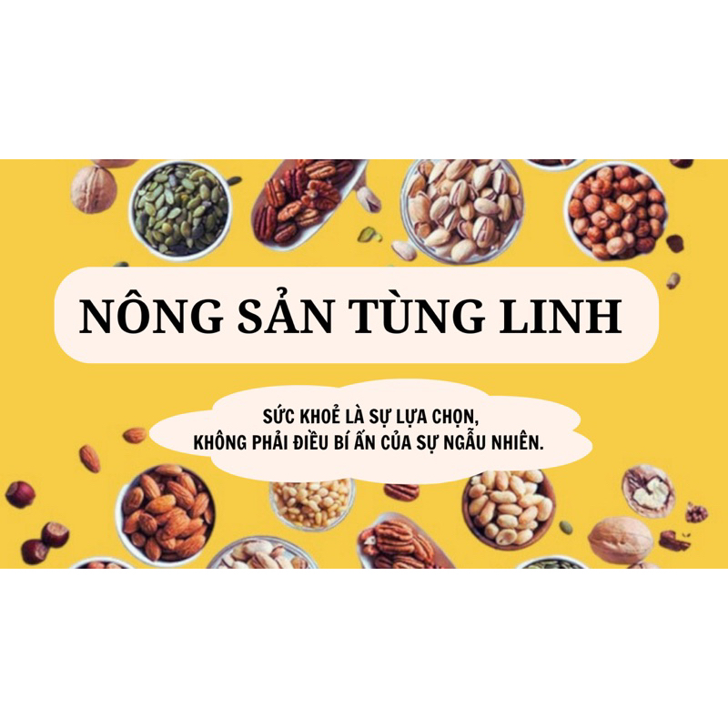 500GRAM NHO VÀNG ẤN ĐỘ SẤY - TÙNG LINH NUT HOUSE