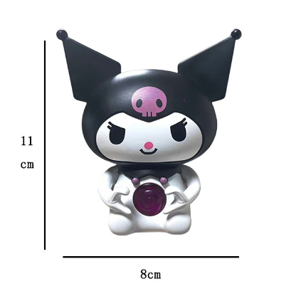 Mèo Kuromi Xinh Xắn Hình Trái Tim Phát Sáng Dễ Thương Biết Nói I Love You Món Quà Sinh Nhật Decor Siêu Đẹp