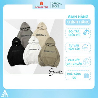 Áo hoodie essentials azila td71 - áo hoodie nỉ essentials form rộng unisex 5 màu