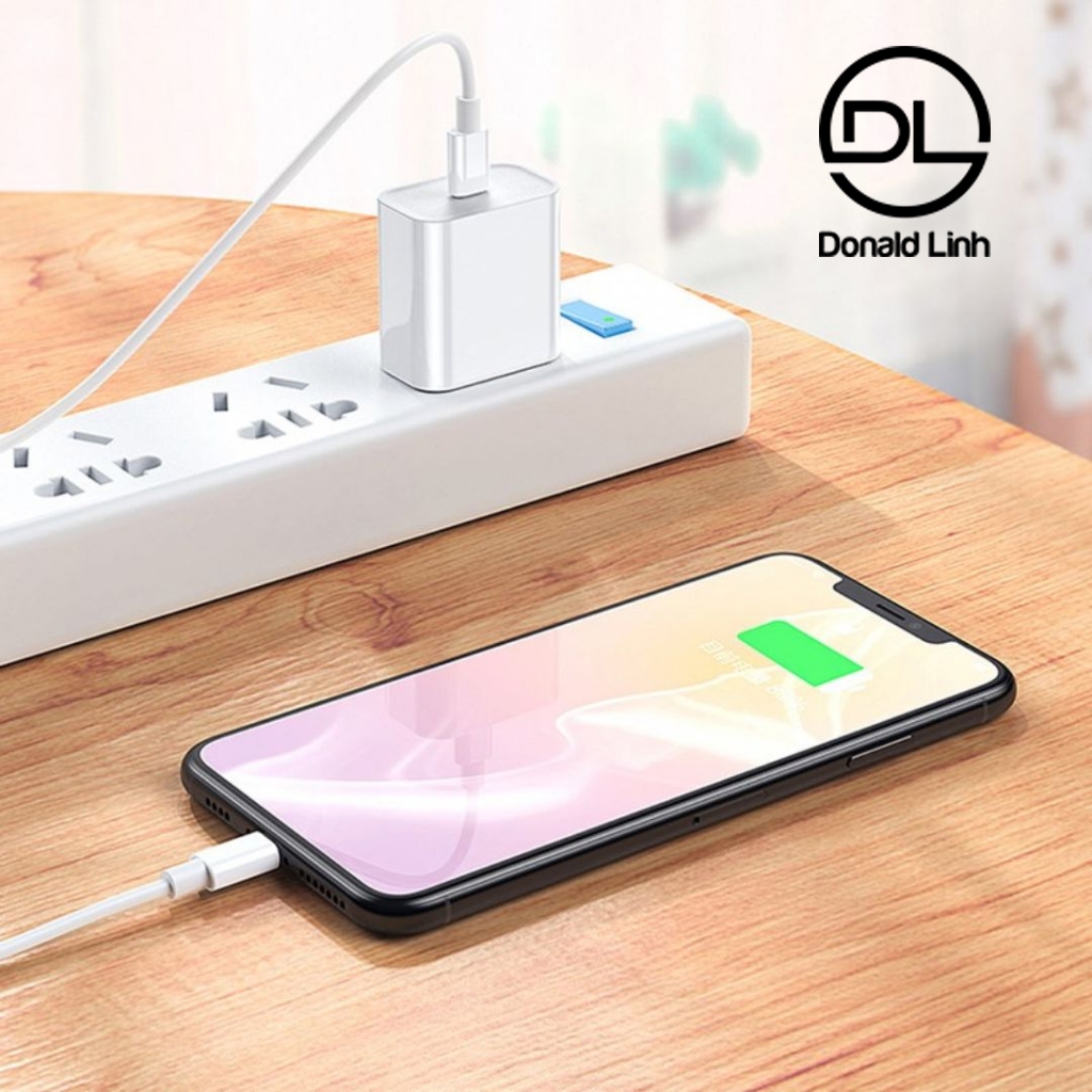 Sạc nhanh 20W Bản Cao Cấp Dùng Cho IP15/15Plus/15Pro/15Promax Tích Hợp Chế Độ Sạc Thông Minh Không Nóng Máy An Toàn