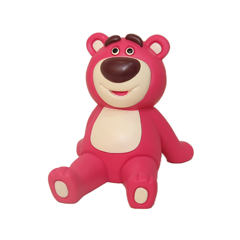 Giá Đỡ Điện Thoại Để Bàn Hoạt Hình Gấu Dâu