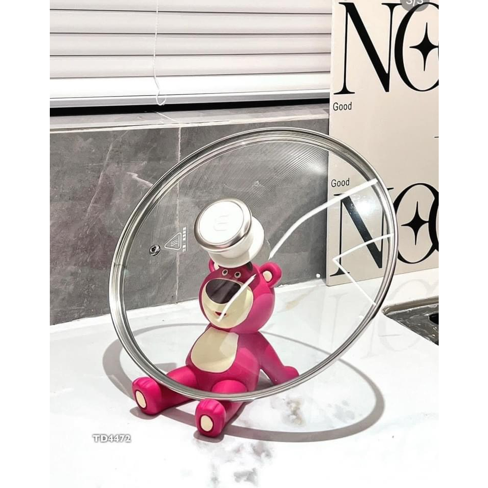 Giá Đỡ Điện Thoại Để Bàn Hoạt Hình Gấu Dâu