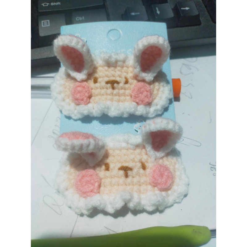 Kẹp tóc len handmade siêu đáng yêu  🥰