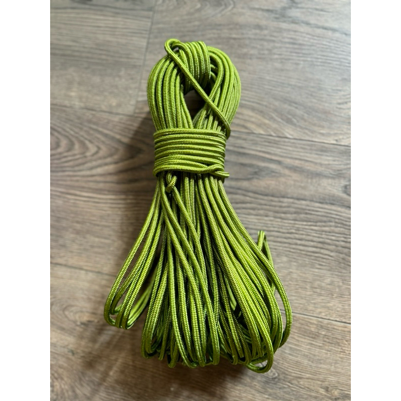 Dây dù xanh tròn bóng nặng 5mm 6mm 7mm 8mm bó 700gram 1kg