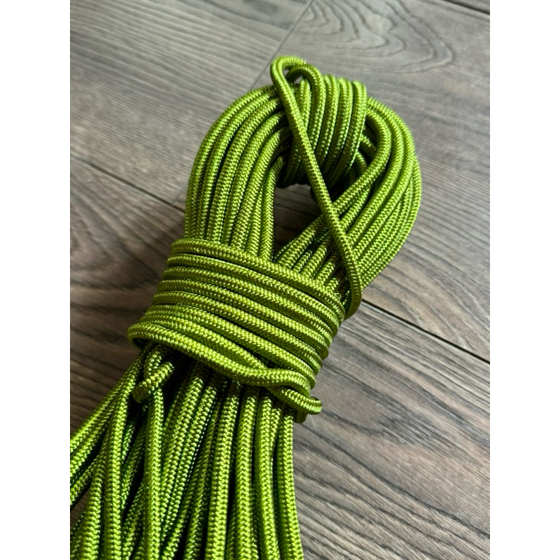 Dây dù xanh tròn bóng nặng 5mm 6mm 7mm 8mm bó 700gram 1kg