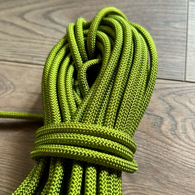 Dây dù xanh tròn bóng nặng 5mm 6mm 7mm 8mm bó 700gram 1kg