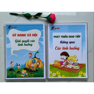 Combo Phát triển Kĩ Năng Xã Hội và phát triển giao tiếp cho bé