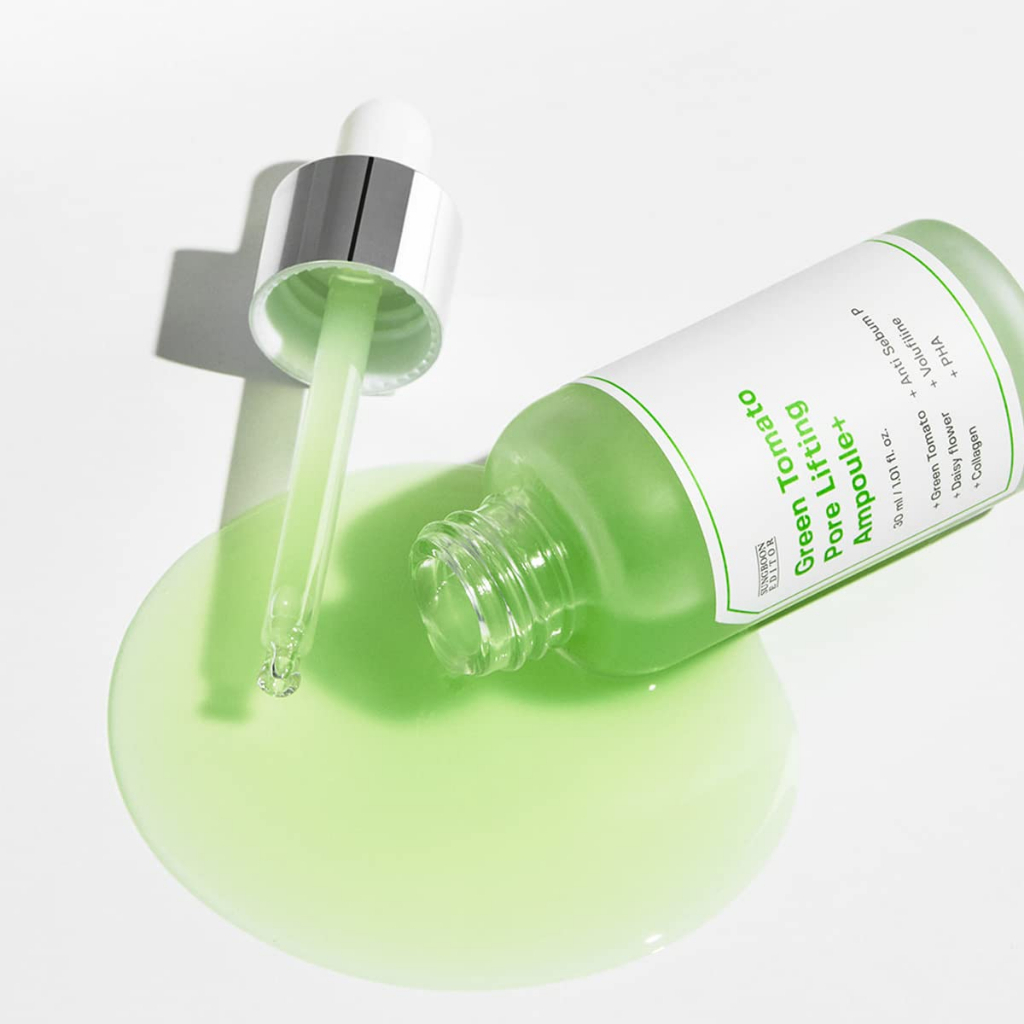 Tinh chất cà chua xanh Sungboon Editor Green Tomato Pore Lifting Ampoule+ 30ml