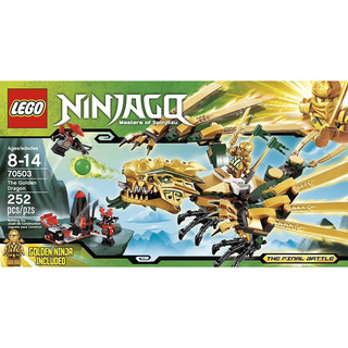 LEGO 70503 ninjago rồng vàng huyền thoại