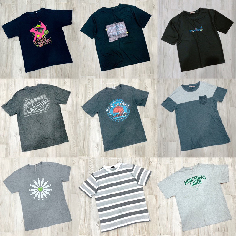 🎀🎀 Áo Thun Mỹ Cotton 💯 Kiểu Dáng Unisex Nhiều Mẫu Còn Nguyên Tag Dành Cho Nam Nữ