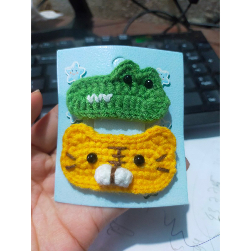 Kẹp tóc len handmade siêu đáng yêu  🥰