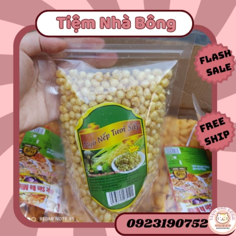 Ngô nếp non tươi sấy giòn Tây Bắc