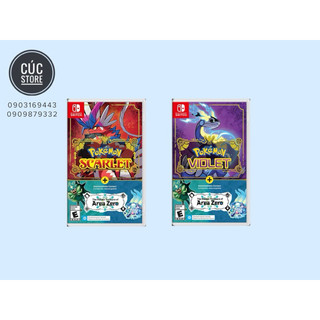 Băng chơi game Nintendo Switch: Pokemon Scarlet and Pokemon Violet The Hidden Treasure Of Area Zero