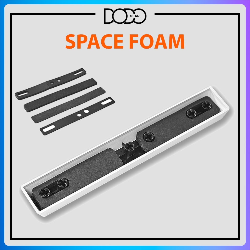 Bộ space foam chất liệu poron eva giảm tiếng ồn chống vang, giúp âm trầm cho thanh space bàn phím cơ DoDo Gear