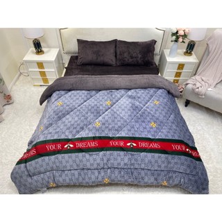 Chăn nhập khẩu cao cấp siêu mềm mại - chăn thương hiệu lông cừu kirkland queen