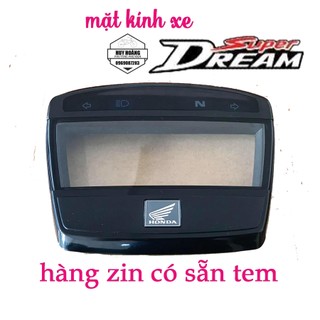 Kính Đồng hồ xe Honda Dream việt,super dream hàng chính hãng có sẵn logo