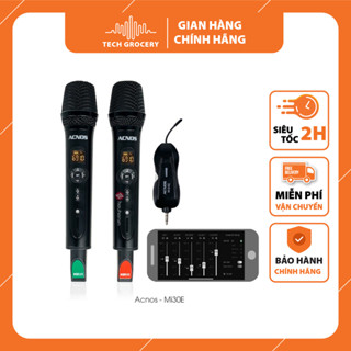 ACNOS MI30E- Micro Không Dây Acnos Mi30E - Hàng Chính Hãng Bảo Hành 12 Tháng.