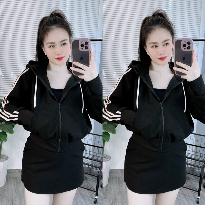 ÁO KHOÁC SỌC TAY NỮ NHIỀU MẪU, ÁO KHOÁC CHẠY SỌC TAY