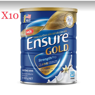 Combo 10-12 lon ensure gold 850g
