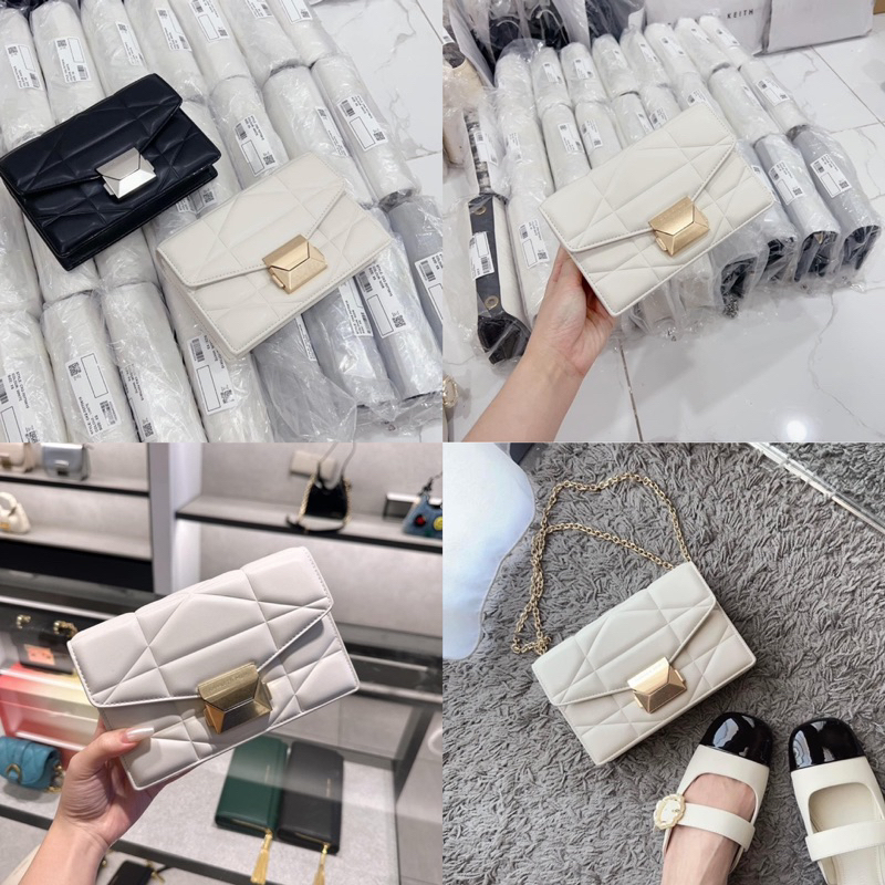 Túi ce.ka dài bản ko quai size 19  xxuat sịn