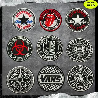 Sticker ủi áo miếng dán quần áo, Patch ủi, miếng vá quần áo, vá áo phao,trang trí BALO
