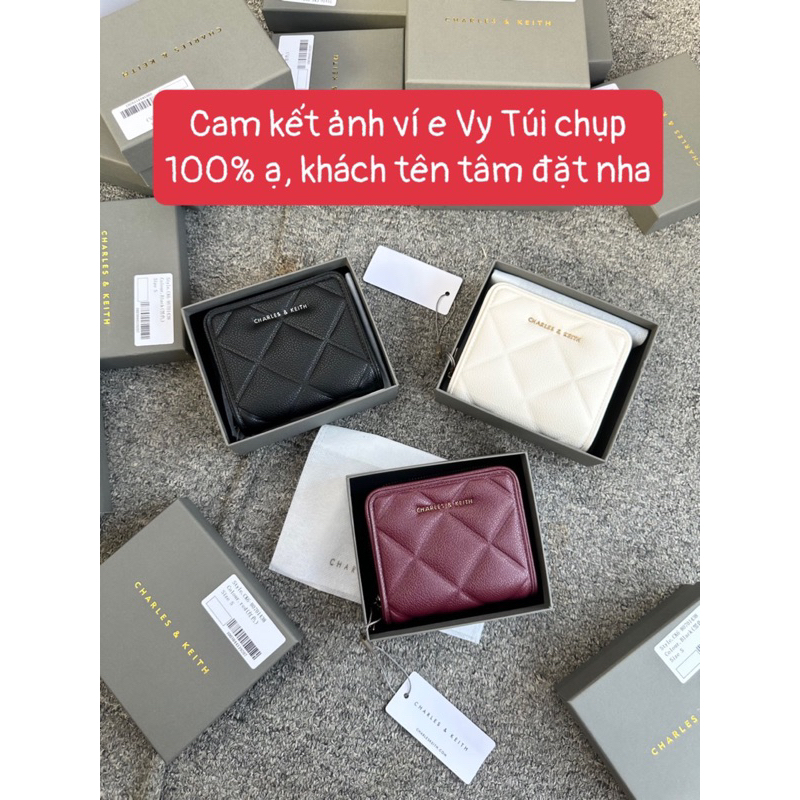 Ví vuông trần trám ô cê.ka siêu dầy dặn nhiều ngăn #1438