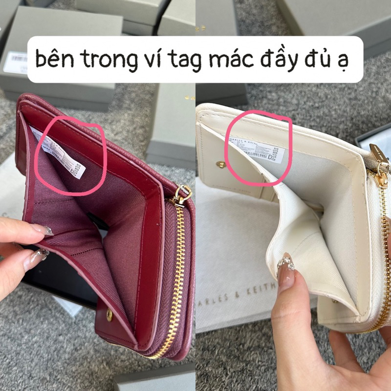 Ví vuông trần trám ô cê.ka siêu dầy dặn nhiều ngăn #1438