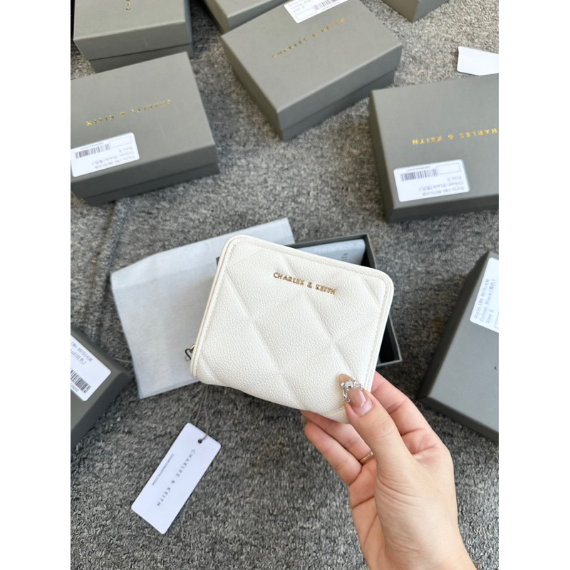 Ví vuông trần trám ô cê.ka siêu dầy dặn nhiều ngăn #1438