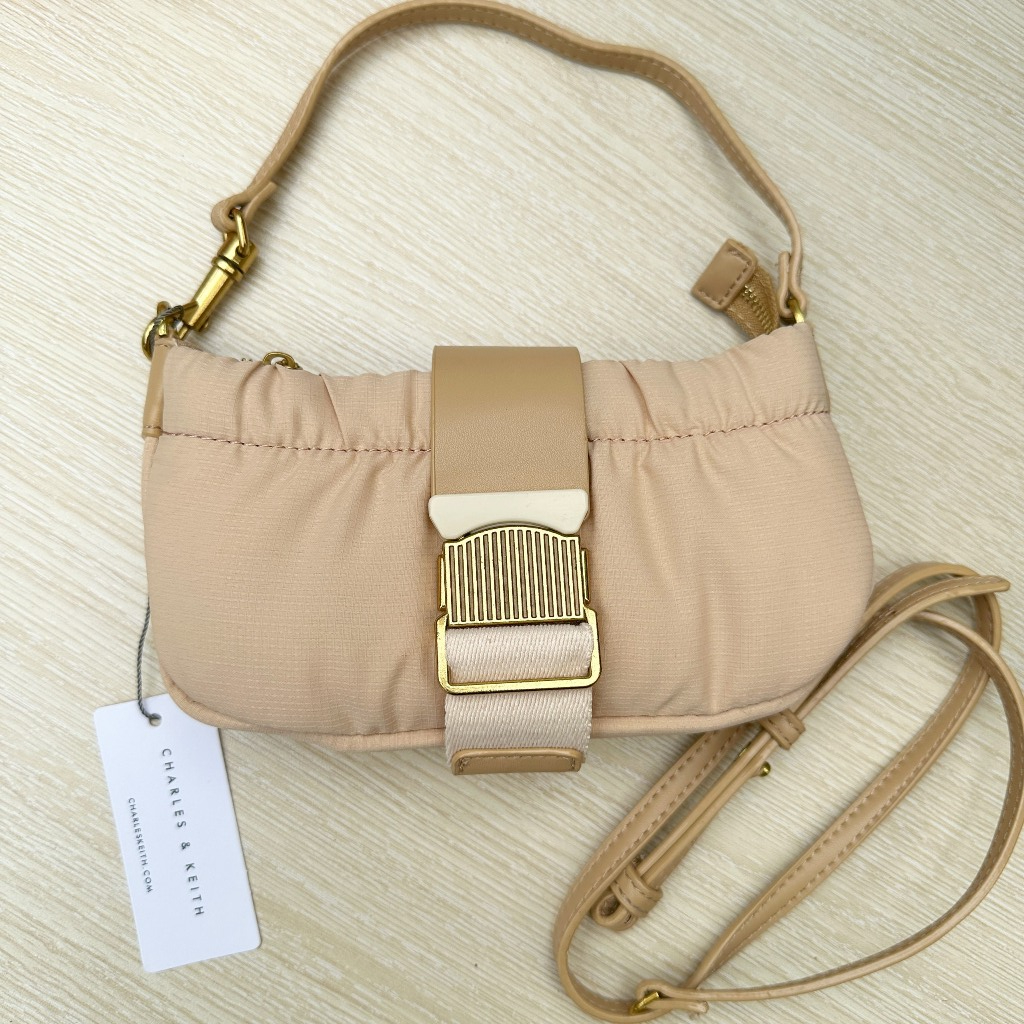 Túi xách tay + đeo chéo nữ ck6-70781728 nude