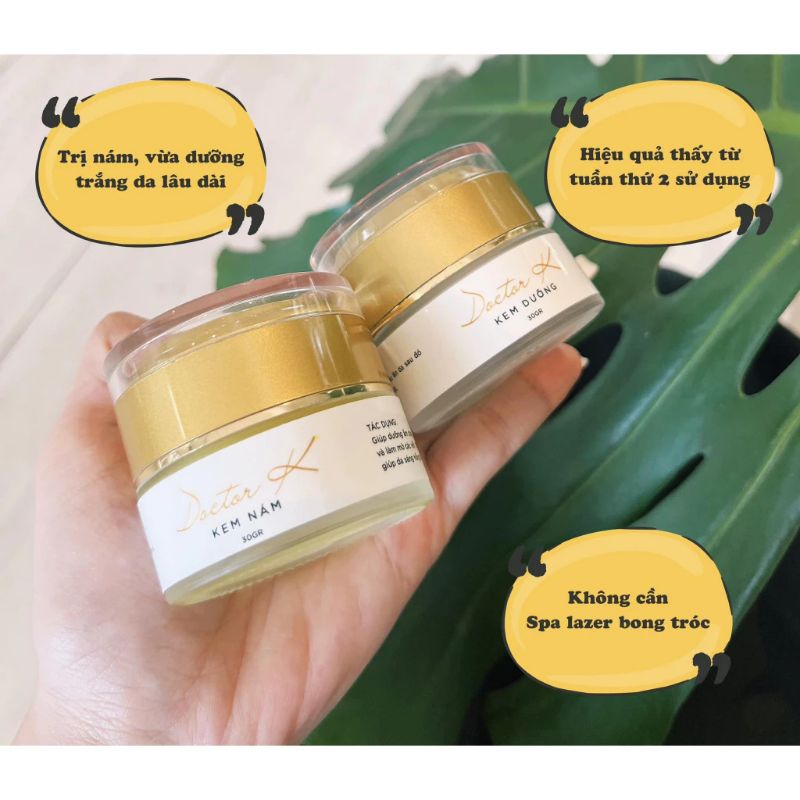 Kem Dưỡng Nám Cao cấp Doctor K hộp 30g ngừa nám tàn nhang chuyên sâu hiệu quả