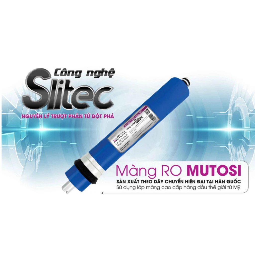 Màng lọc RO Mutosi SLITEC 75GPD, Lõi số 4 - Lõi đúc