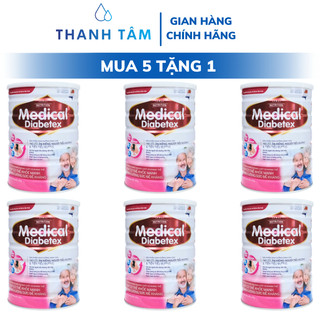 Sữa tiểu đường Medical Diabetex - VIETNAM24H - Ổn định đường huyết, phòng ngừa bệnh tim mạch 900g