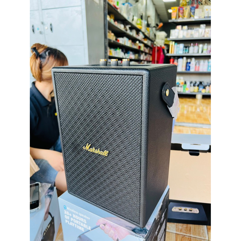 Loa Bluetooth Marshall M16 , Bluetooth 5.2, Công Suất 80W, Bass Mạnh, Âm Thanh Hay, Loa MARSHALL TUFTON .