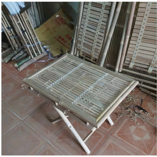 BÀN GHẾ TRE, ĐÔN TRE, TRANG TRÍ