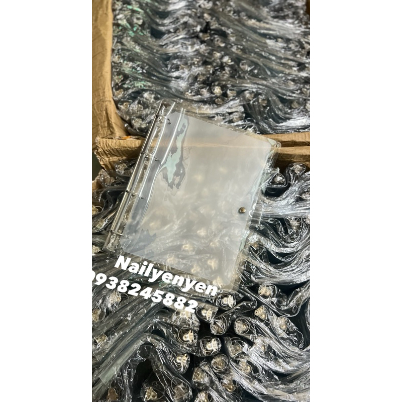 Sổ nhựa trưng bày mẫu móng khổ A4