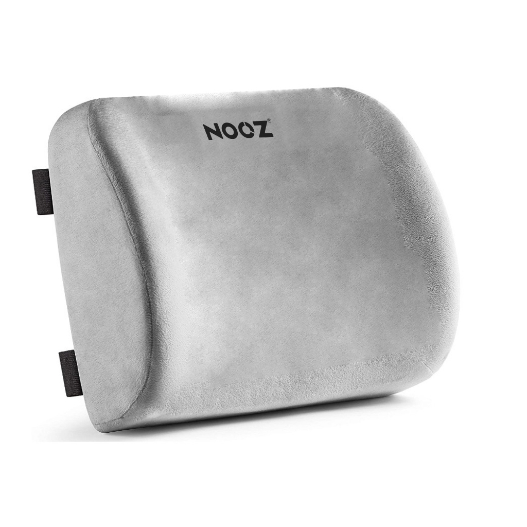 Gối Tựa Lưng Văn Phòng NOOZ Home Goods Chất Liệu Memory Foam Ruột Cao Su Non Đệm Êm Ái Cho Người Đau Thắt Lưng