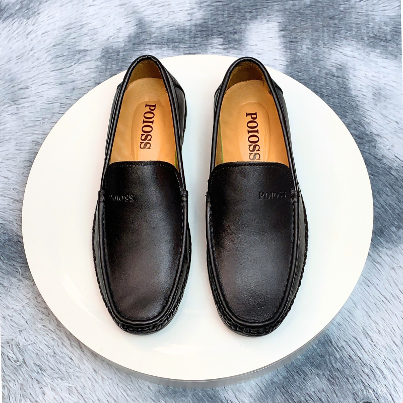 Giày lười nam da bò cao cấp, phong cách thanh lịch  đủ size 38-43